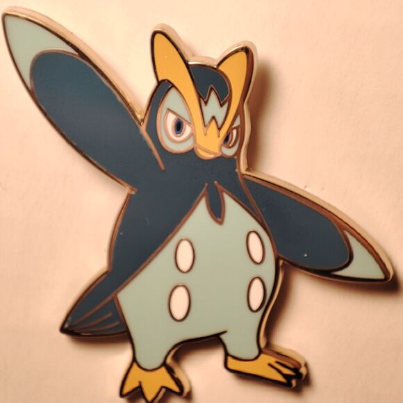 Pokemon Monferno Prinplup Grotle Enamel Pins Sinnoh Starters Badges Set - Picture 4 of 6